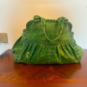 Lucky Penny Green Purse